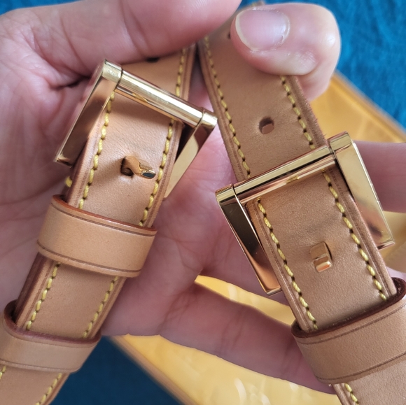 Louis Vuitton Murray Backpack in Yellow Vernis - Picture 7 of 16